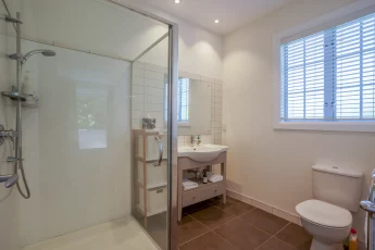 Bathroom 2 with shower and vanity, Capital Cottage