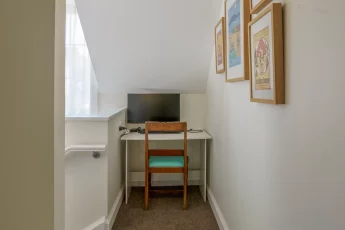 Upstairs desk enclave in case you need to do any work at Capital Cottage
