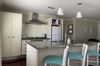 Cottage Kitchen, with all the appliances you may need, even a Nespresso Coffee machinev